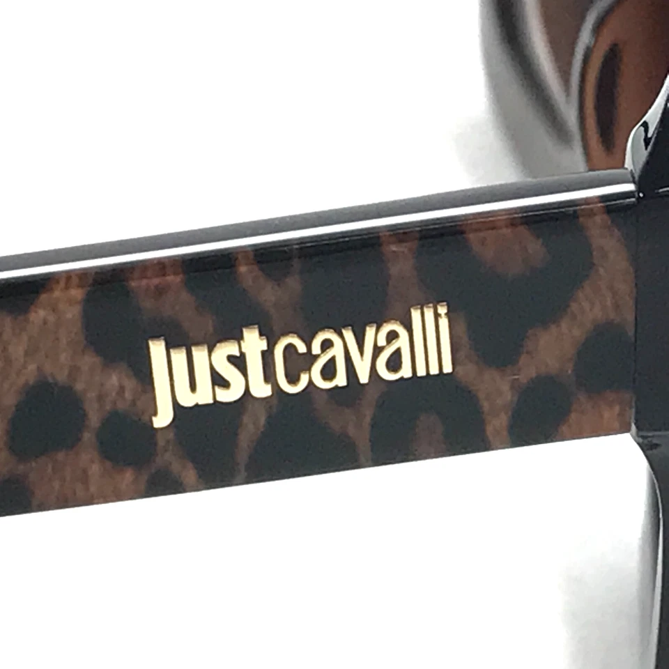Gafas de sol Just Cavalli SJC023K COL.0AAK estampado de guepardo con lentes degradadas marrones Foto 4 de 4