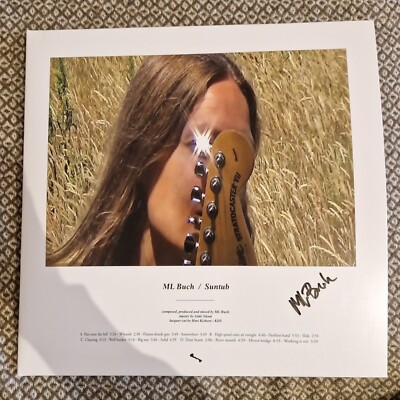 ML Buch - Suntub / Vinyl 2LP limited on Clear / SIGNED AUTOGRAPHED