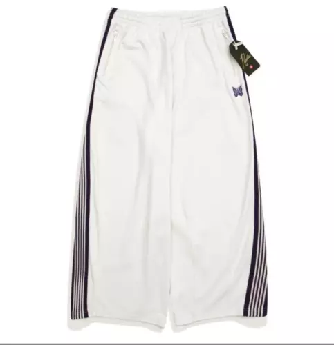 New Needles Butterfly embroidery Straight-leg fat pants Casual sports Wide-leg! - Picture 30 of 32
