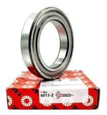 FAG 6013 Z BALL BEARING, METAL SHIELDED ONE SIDE, OPEN ONE SIDE 65x13x18 mm