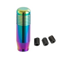 Universal Aluminium Car Gear Shift Knob with 8mm, 10mm & 12mm Adaptor, Colours