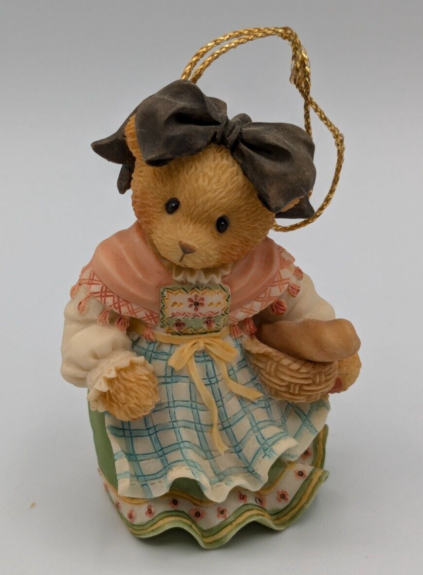 Cherished Teddies 1998 French Girl Hanging Ornament 450901