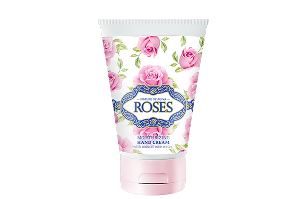 NATURE OF AGIVA Agiva Rosen Handcreme regenerierende Creme Feuchtigkeit trockene Hände glättend