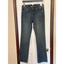 Tribal DeNime Camille Jeans Natural Waist Curvy Fit Straight Leg 26/2