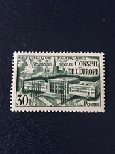 France Année 1952 N° 923 Neuf Luxe ** Siège conseil  cathédrale Strasbourg..