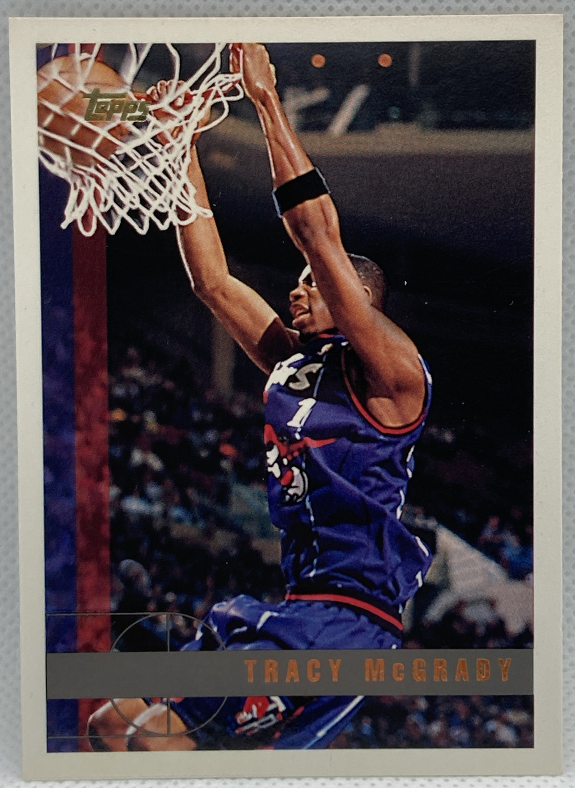 1997 Topps Tracy McGrady #125 RC Toronto Raptors