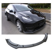 Frontspoiler Frontlippe Matte Carbon Fiber Look für Tesla Model Y PP 2020-2024