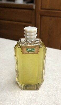 Vintage F. Millot CREPE DE CHINE Eau De Cologne 1 Oz New Mid Century