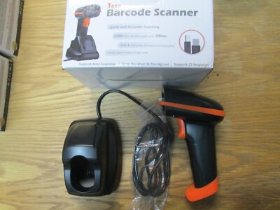 Tera D6100 Wireless Barcode Scanner 1D 2D With USB Cradle Charging Base