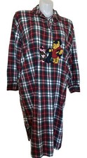 DISNEY STORE WOMENS THE POOH  FRIENDS PIJAMA DRESS ONE SIZE MULTICOLOR.