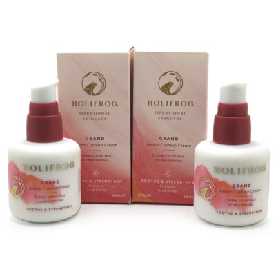 2 Pack HoliFrog Grand Amino Cushion Cream 1.7 oz