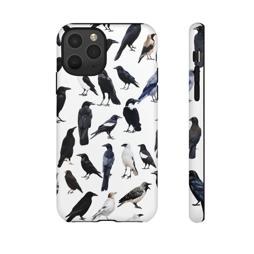 Bird Pattern on White - Phone Case for iPhone, Galaxy, Pixel - 第 117/281 張圖片
