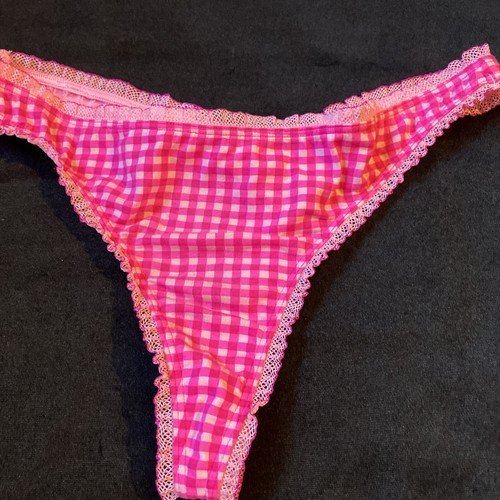 Vintage Victoria’s Secret Cotton Thong Panty - Picture 2 of 6