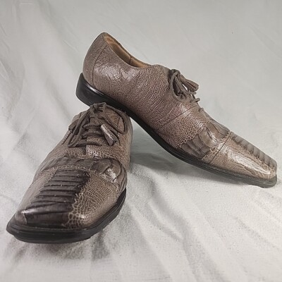 Giorgio Brutini Mens Square Toed Dress Shoes Size 9 M Giorgio Brutini Mens Black Patent Faux Leather Square Toe  main image 4