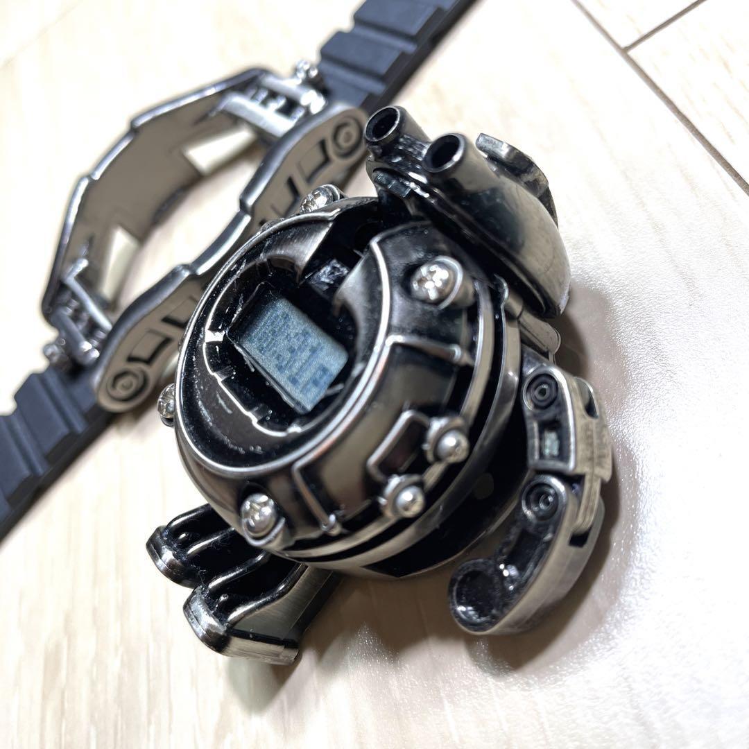 BANDAI TOKIMA STEAM HEAD 1998年製 デッドストック Bandai Tokima Steam Head watch wristwatch Silver Color Retro