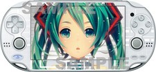 Sony PS Vita PCH-1000 White OLED Hatsune Miku Screen Film Boxed Tested Japan Ver