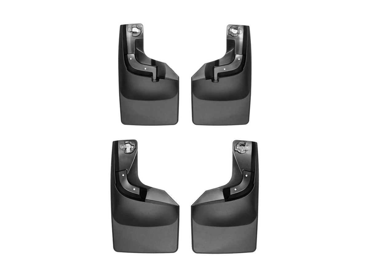 WeatherTech No-Drill MudFlaps - 110065-120065 | Black | Plastic WeatherTech No-Drill MudFlaps - 110065-120065 | Black | Plastic