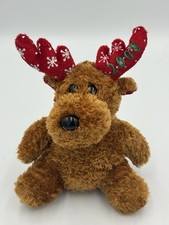 PLUSH MOOSE CHRISTMAS WINTER TOY 2008