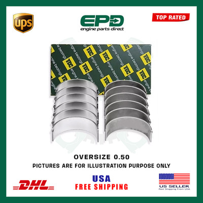 CONNECTING ROD BEARING SET 0.50MM FOR AUDI ACK ALG BBG A6 C5 A4 B5 2.8L PETROL