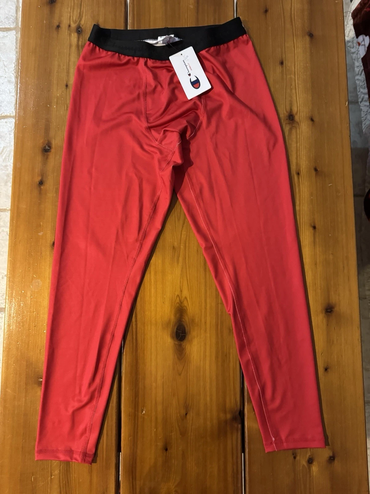 Champion RED Base Layer Bottoms Pants Men’s Large NWT
Opens in a new window or tab
