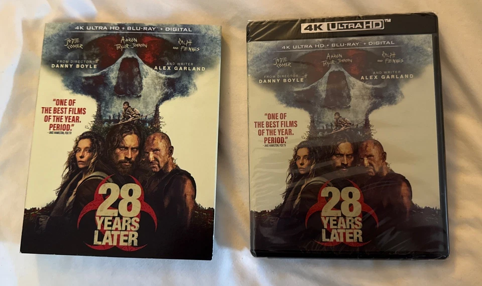 28 Years Later (4K + Blu Ray + Digital, 2025) BRAND NEW with Slipcover - Image 3 of 4