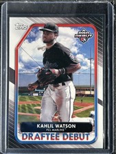 Watson, Kahlil - 2022 Topps Pro Debut - Draftee Debut
