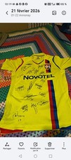 maillot olympique lyonnais 2008/2009 collector coupe de france dedicacé