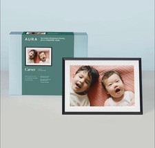 Aura Home - Carver 10" Digital Wifi Frame - Matted Gravel