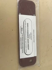 Leecraft BH-2 Zero Clearance Table Saw Insert, 13-9/16 in. x 3-3/4 in. Bosch