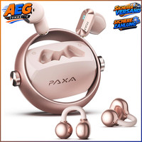 Clip-On KopfhöRer Bluetooth 6.0 140H Spielzeit Hybrid Noise Cancelling RoséGold