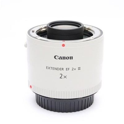 Canon Extender EF 2X III Teleconverter (Canon EF mount) -Near Mint- #136