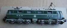 FLEISCHMANN 1334 SBB FFS CLASS Ae 6/6 ELECTRIC LOCOMOTIVE DIECAST SHELL VINTAGE