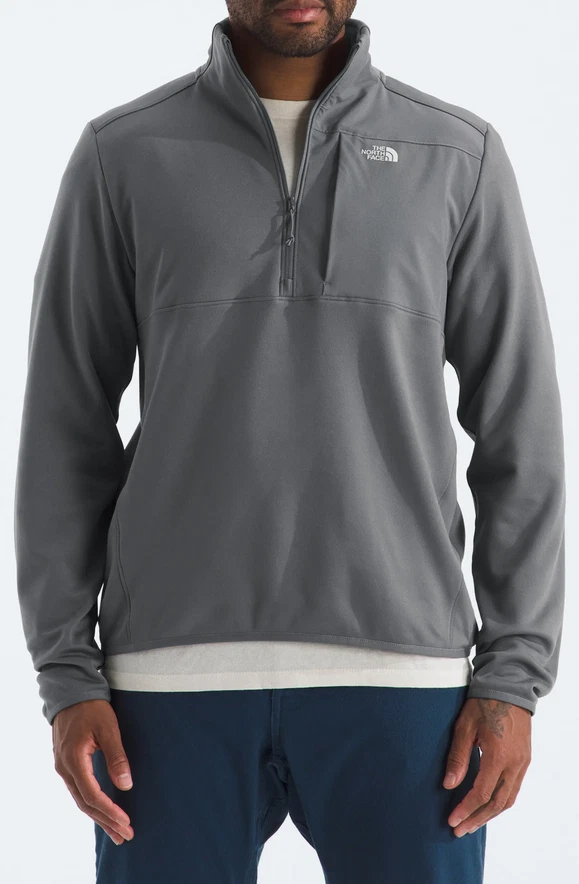Para Hombres The North Face NF Performance Suéter Elástico 1/4 Cremallera Chaqueta Nuevo