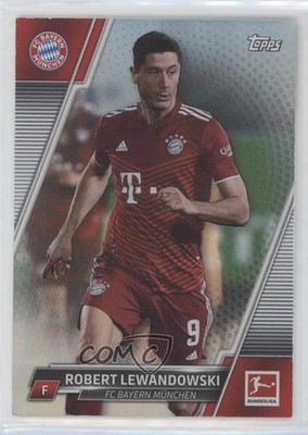 2021-22 Topps Bundesliga Silver Foil 65/75 Robert Lewandowski #152 0x1q