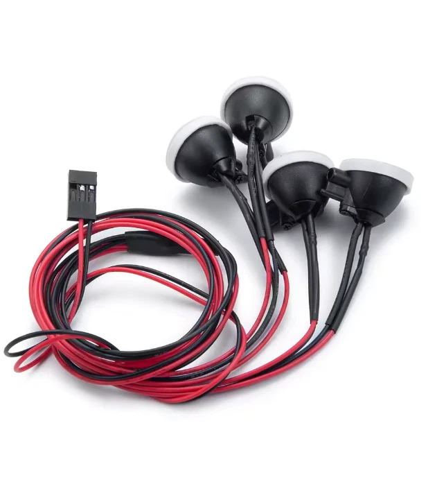 4 x 1/10 Ultra Bright Lamp LED Spotlights For RC Car Lights Headlights White - Image 2 of 4