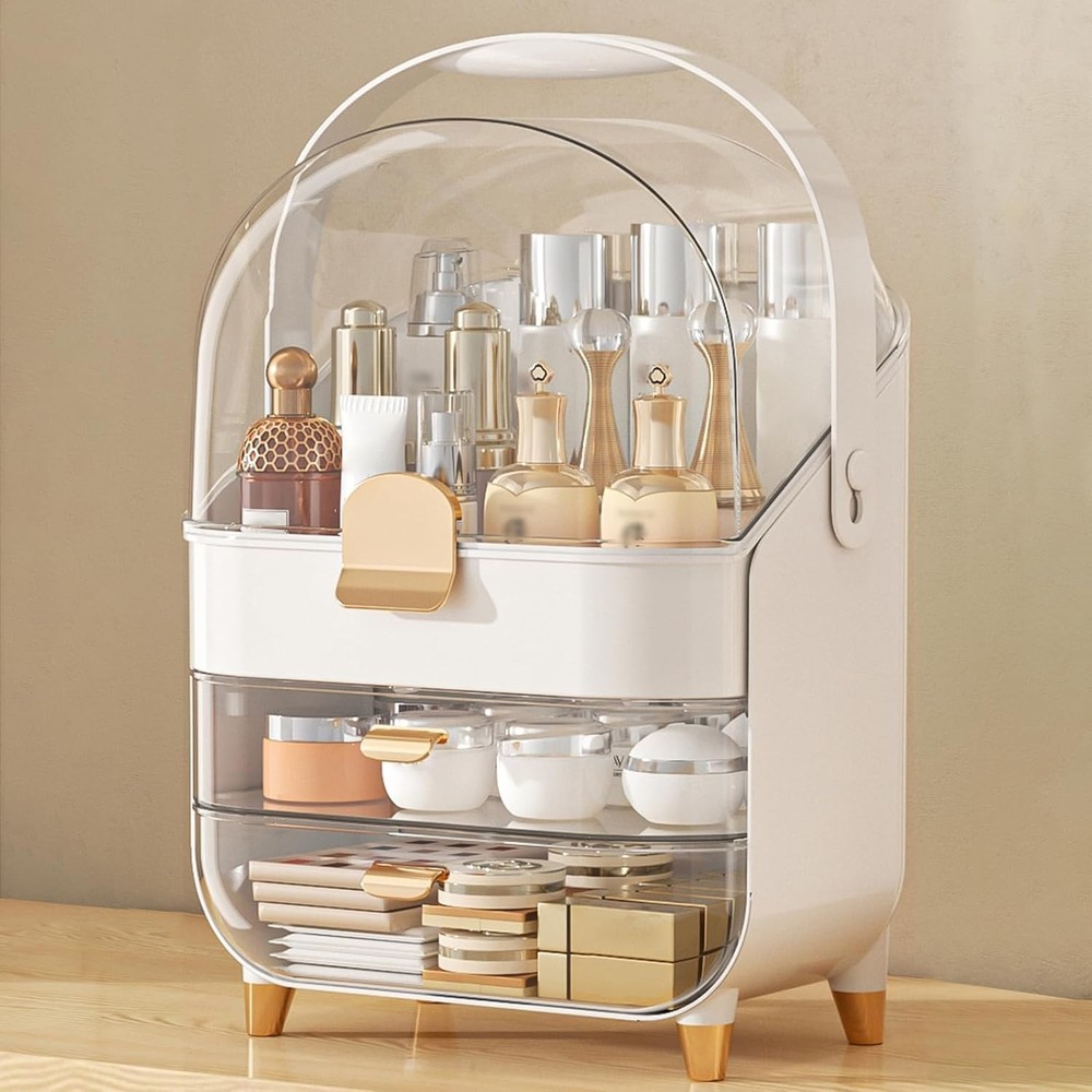 Makeup Organizer, Skin Care Organizer, Bathroom Counter Organizer Makeup Organizer, Skin Care Organizer, Bathroom Counter Organizer