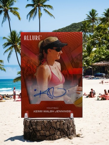 2025 Upper Deck Allure Se - Kerri Walsh Jennings #13 Red Rainbow Autograph