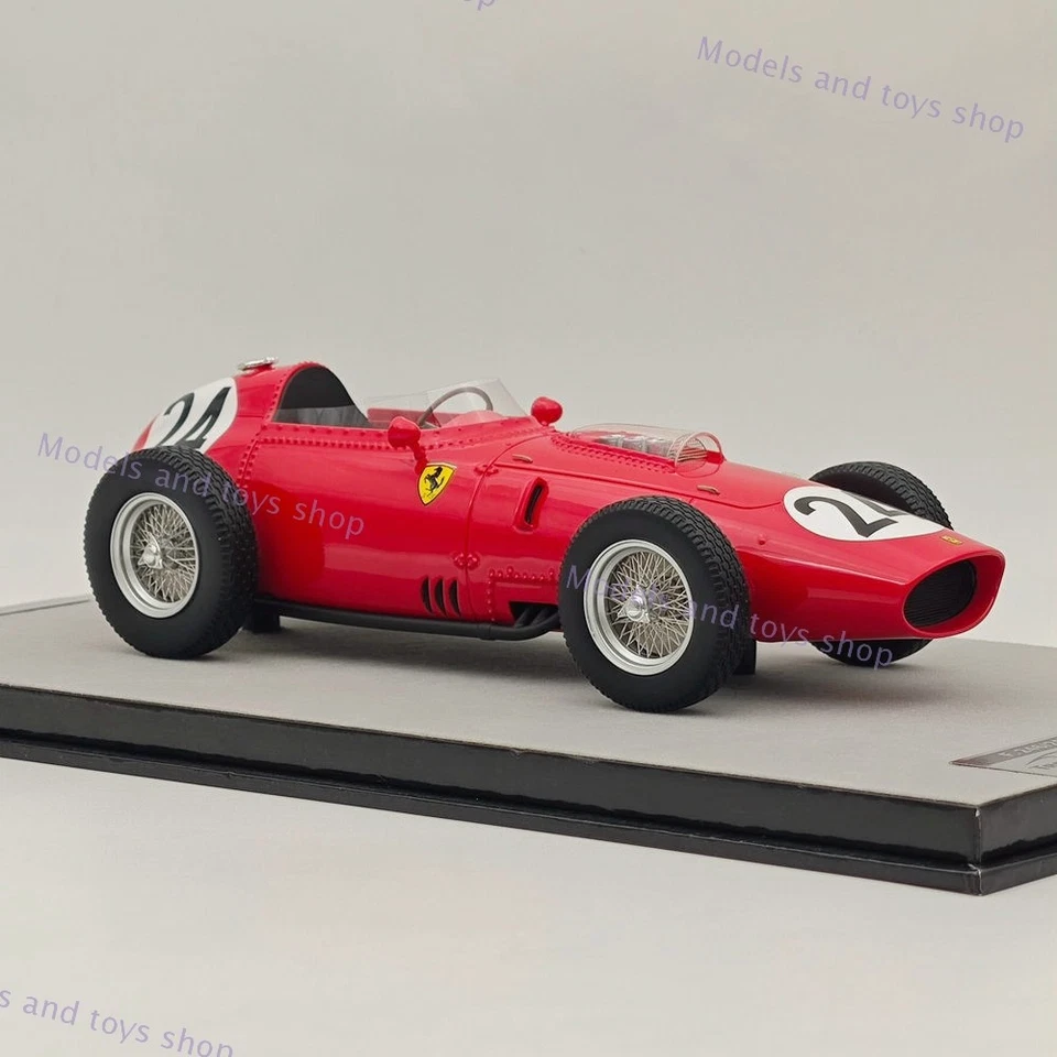 Tecnomodel 1/18 Ferrari F.246/256 F1 Dino Winner Reims GP tony Brooks 1959 #24 - Image 4 of 4