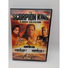 The Scorpion King DVD, 3-Disc Set 3-Movie Collection / Dwayne Johnson Mint Discs