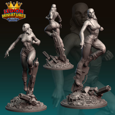 Jean Gray Resin Sculpture  Model Kit Marvel Unpainted/Unassembled
