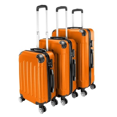 20 24 28'' Travel Spinner Luggage Set Bag ABS Trolley Carry On Suitcase w/TSA