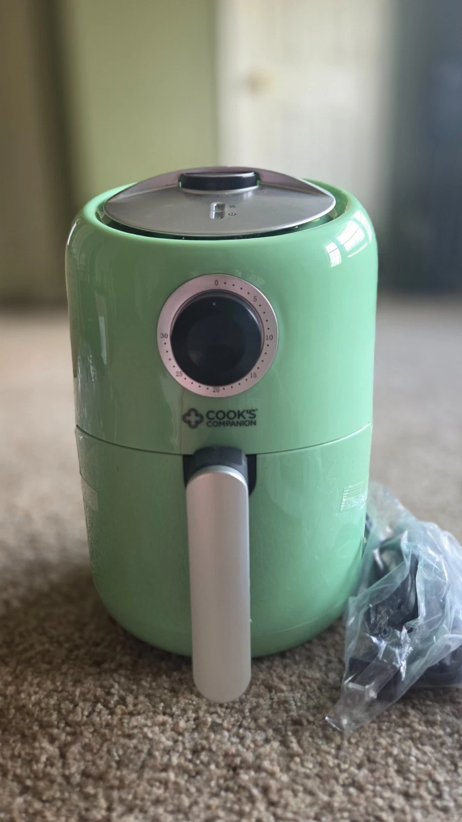 COOK'S COMPANION MINI AIR FRYER 1.6QT CCAF16M MINT