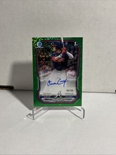 Owen Carey Bowman Chrome 2026 Green /99 Auto