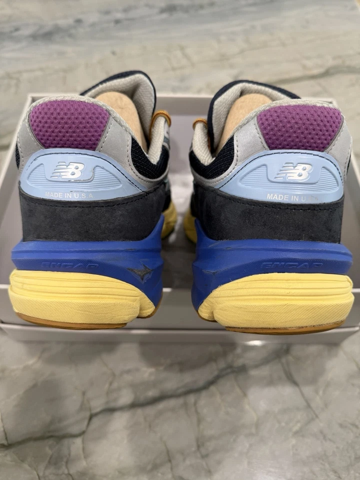Size 12 - Action Bronson x New Balance 990v6 Made in USA Baklava - Image 2 of 4