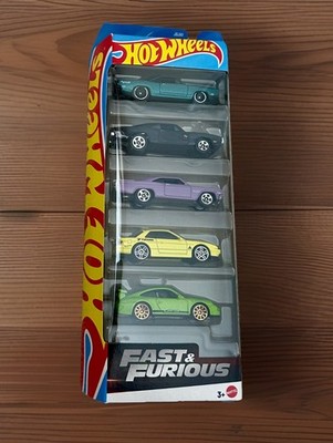Hot Wheels Fast & Furious 5er Pack 1:64 Diecast Cars New in Box