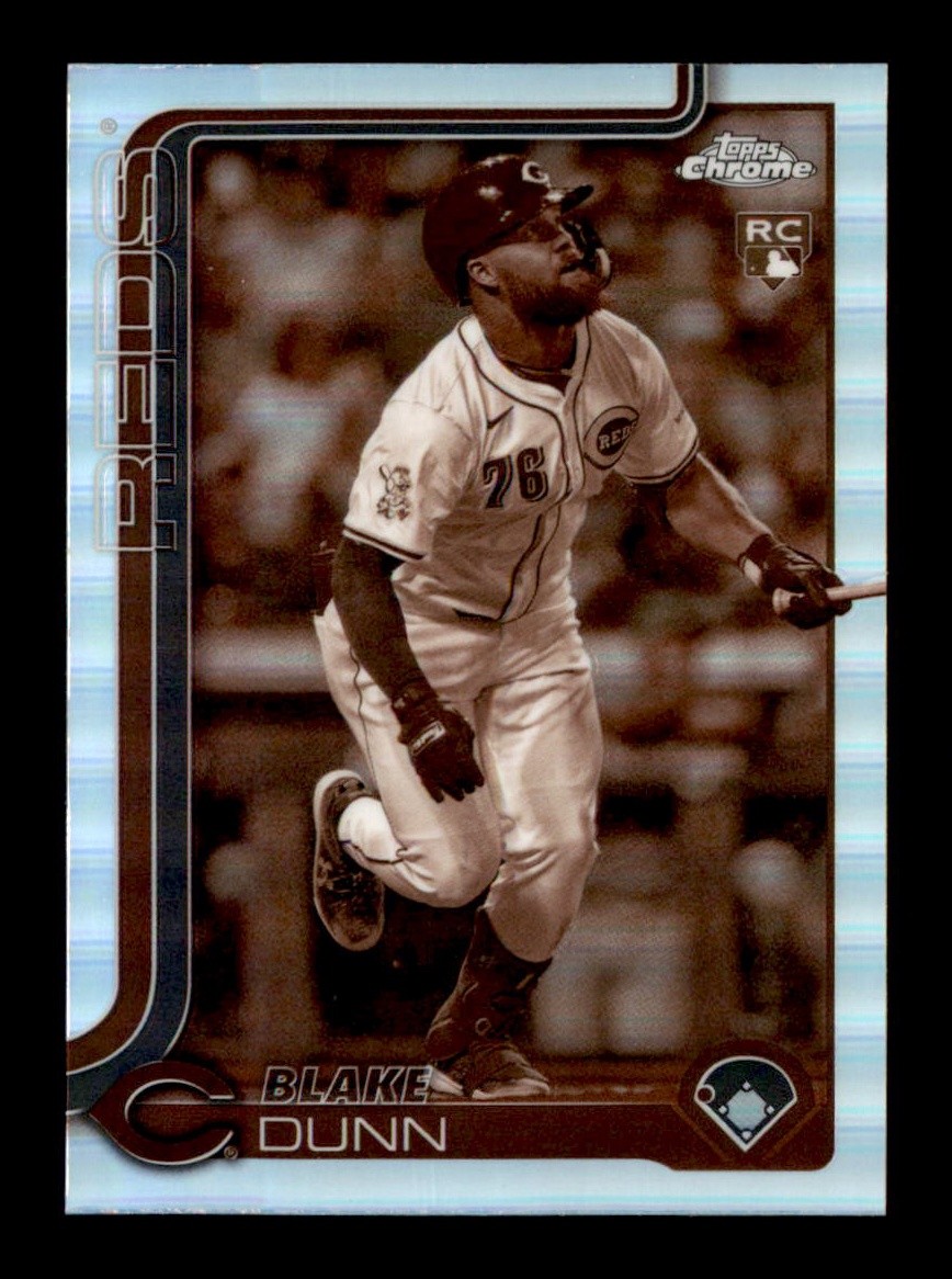 2025 Topps Chrome #161 Blake Dunn Sepia Refractors