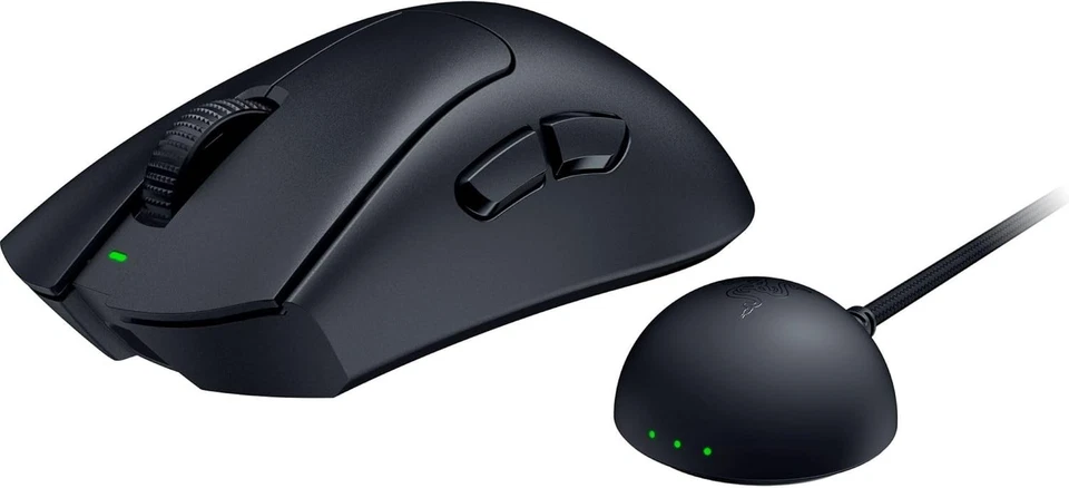 Razer DeathAdder V4 Pro - Ultra-lightweight Wireless Ergonomic Esports Mouse - 5 - Image 3 of 4