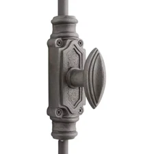 Signature Ironmongery Barcheski Door Iron Cremone Bolt Antique Iron Finish Upto