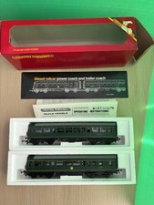 Hornby R157 - BR Diesel Railcar Power Coach M79079 & Trailer Coach M79632 OO