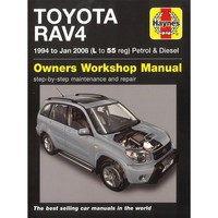 Toyota RAV4 1994-01.2006 Benzin Diesel 1794Cc 1998Cc Repair Manual Haynes